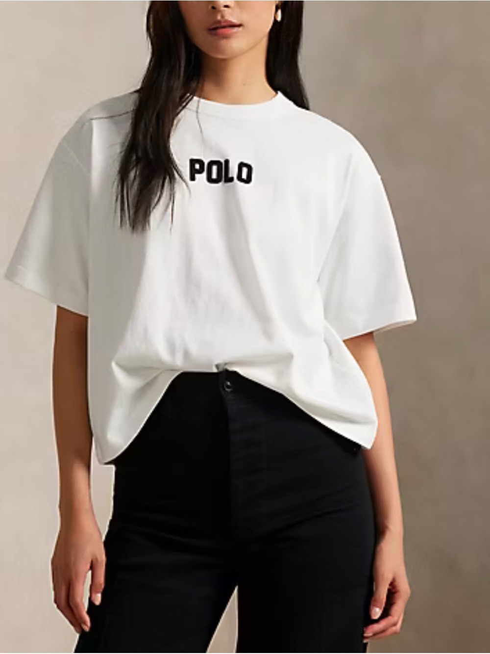Polo by Ralph Lauren Oversized White Tee  women’s SzS
